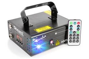 Carica immagine in Galleria Viewer, BEAMZ - Anthe II Double Laser RGB Gobo DMX
