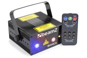 Carica immagine in Galleria Viewer, BEAMZ - Bianca Double Laser RGB Gobo IRC
