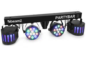 Carica immagine in Galleria Viewer, BEAMZ - PartyBar2 2PAR 12x1W RGBW 2 derby R
