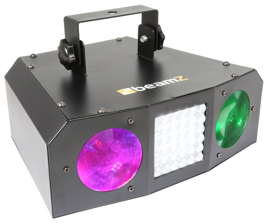 BEAMZ - Uranus LED Double Moon + Strobe