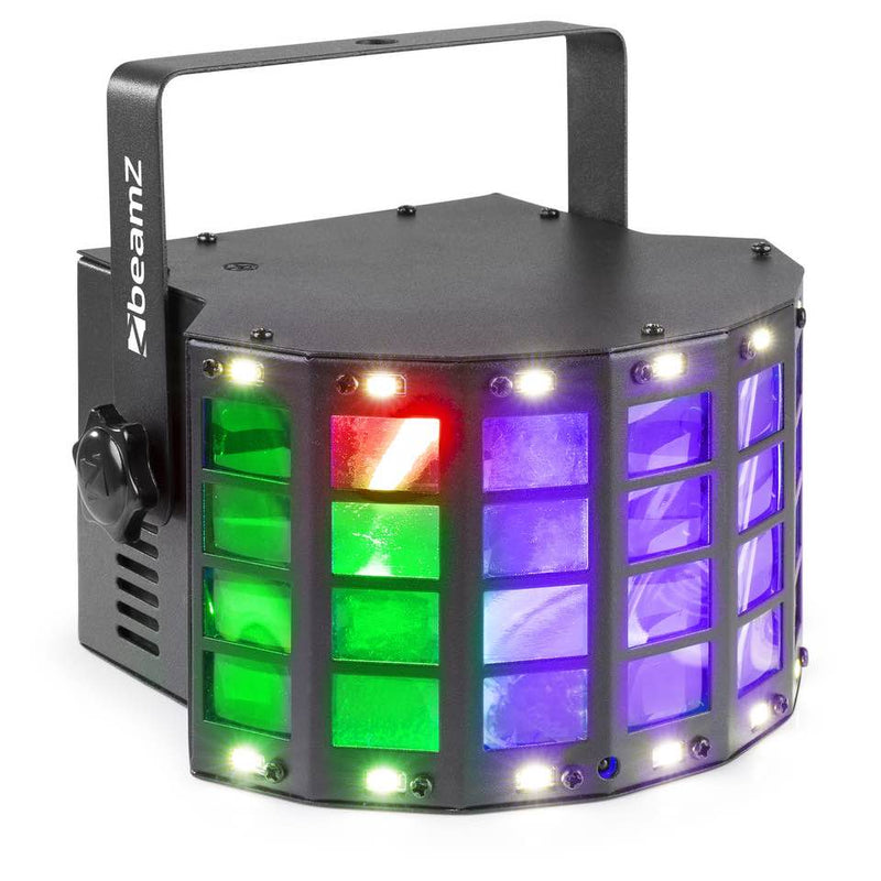 Carica immagine in Galleria Viewer, BEAMZ - DerbyStrobe 4 x3W RGBW DMX IRC
