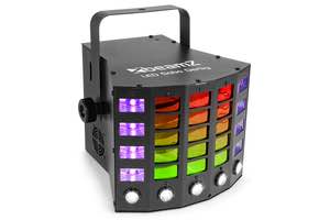 Carica immagine in Galleria Viewer, BEAMZ - LED Gobo Derby 21x3W RGBA Strobe UV DMX
