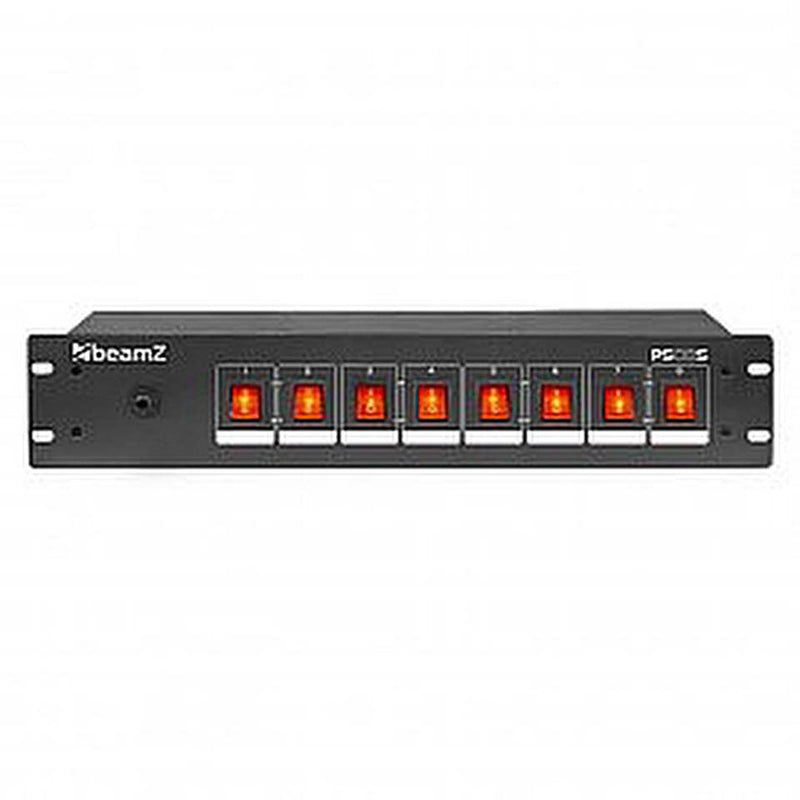 Carica immagine in Galleria Viewer, BEAMZ - PS08S Switch panel 8ch Schuko
