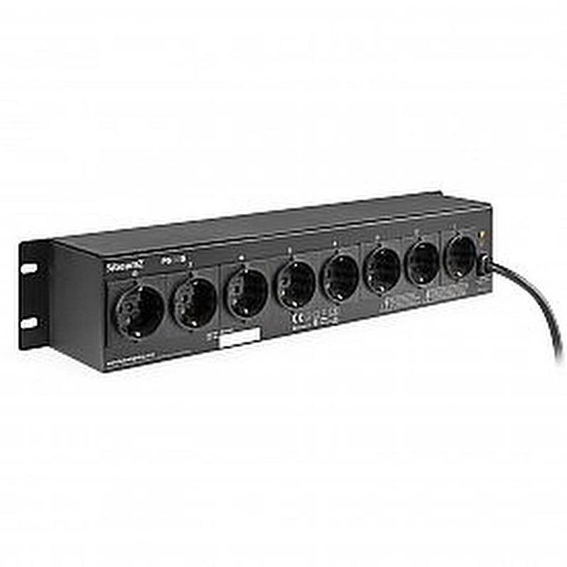 Carica immagine in Galleria Viewer, BEAMZ - PS08S Switch panel 8ch Schuko
