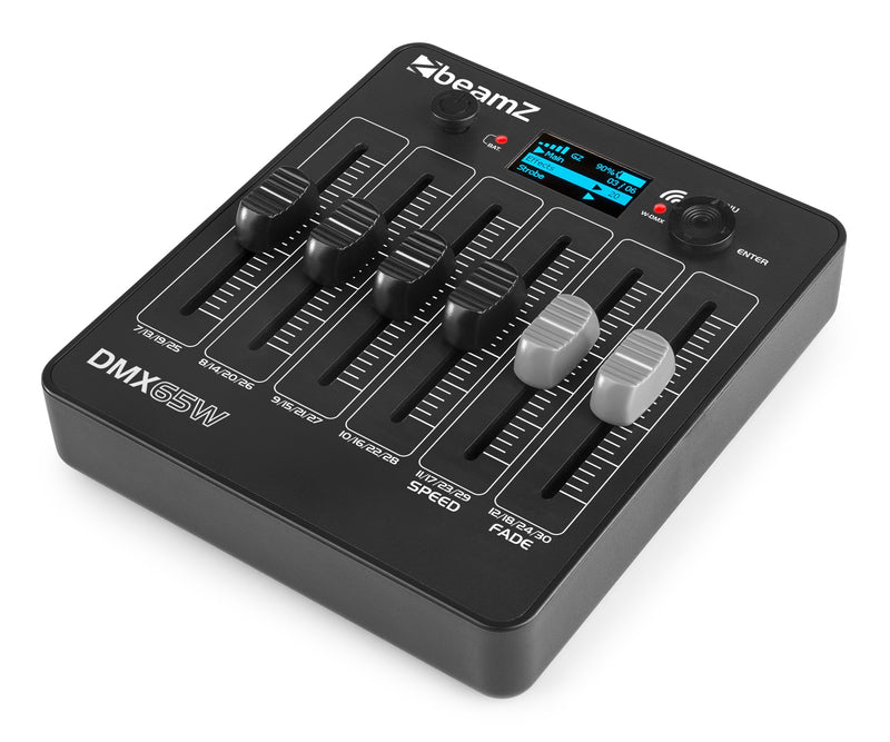 Carica immagine in Galleria Viewer, BEAMZ - DMX65W DMX Batt. Controller 6 fader
