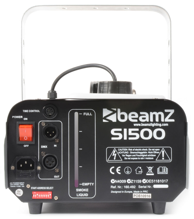 Carica immagine in Galleria Viewer, BEAMZ - S1500 Smokemachine DMX/timer cntrl

