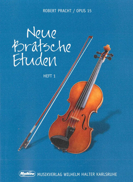 PRACHT - Neue Bratsche Etuden Heft 1 op.15