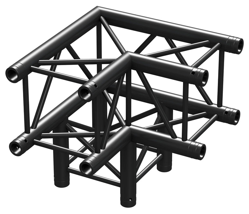Carica immagine in Galleria Viewer, BEAMZ - P30-C30 Truss 3 way corner 0,5 BLK
