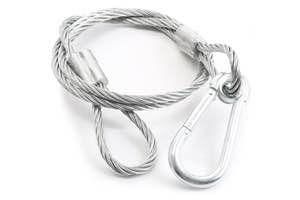 Carica immagine in Galleria Viewer, BEAMZ - SAF65 Safety Cable 95cm x 5mm 65kg
