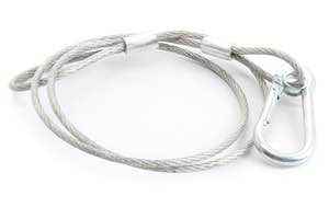 Carica immagine in Galleria Viewer, BEAMZ - SAF20 Safety cable 70cm x 2mm 20kg
