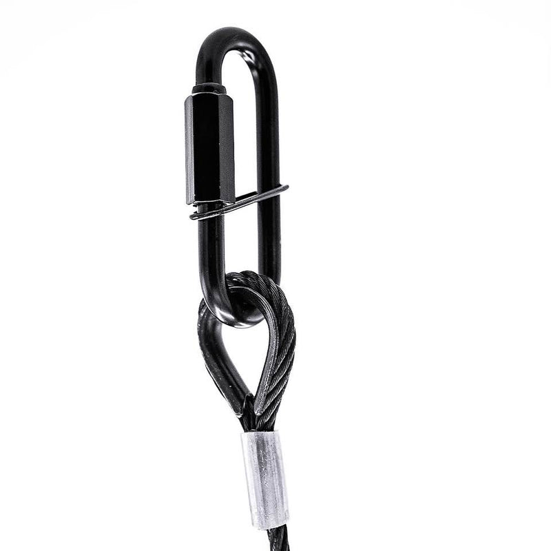 Carica immagine in Galleria Viewer, BEAMZ - SAF75 Safety Cable 75cmx3mm 30kg BLK
