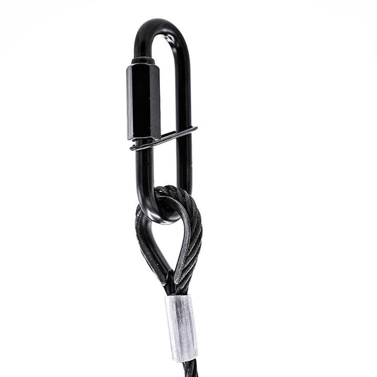 BEAMZ - SAF75 Safety Cable 75cmx3mm 30kg BLK