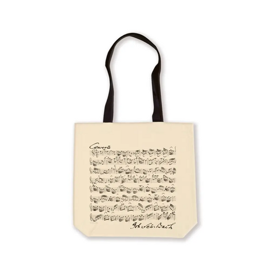 Shopper Bach white