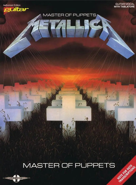 METALLICA - Master of Puppets - Guitar TAB