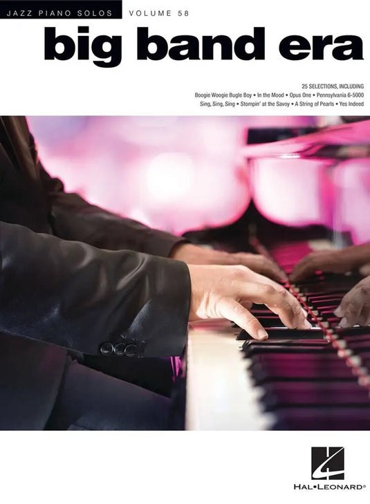 Big Band Era - Jazz Piano Solos Volume 58