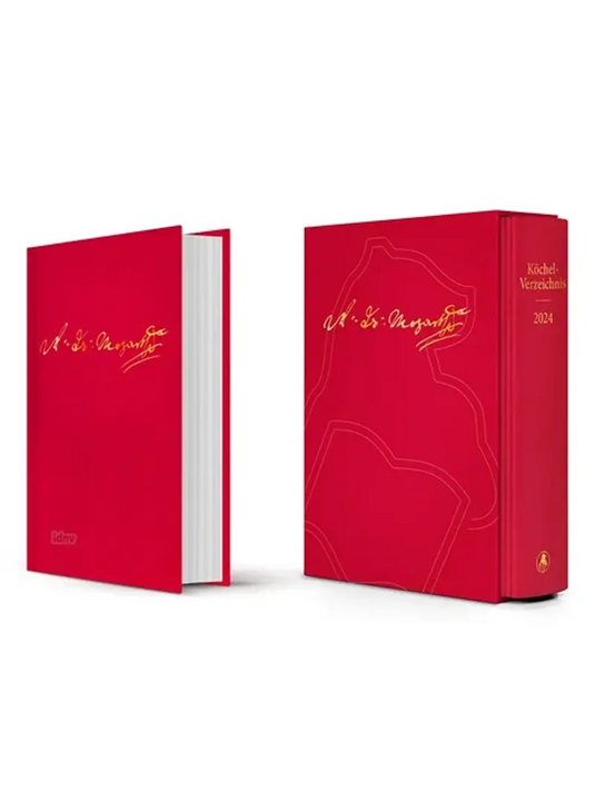 VON KÖCHEL - Köchel-Verzeichnis (KV) CATALOGO di Mozart