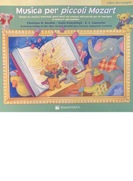 MUSICA PER PICCOLI MOZART - Libro Dei Compiti Vol.2