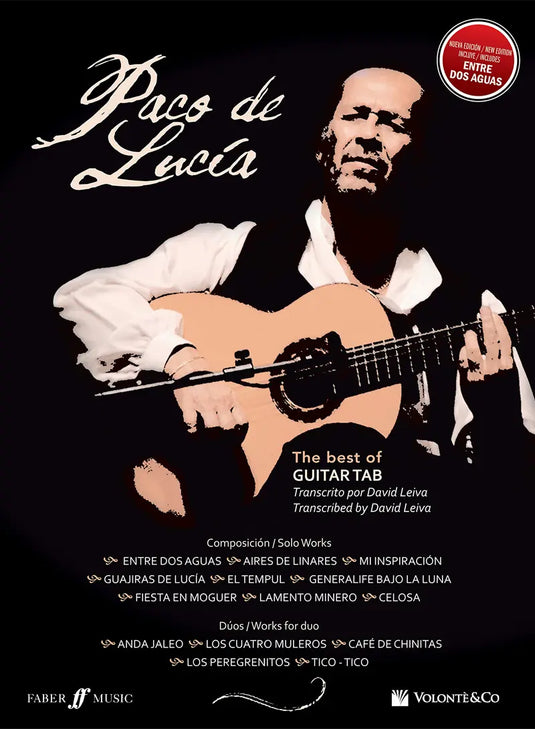 PACO DE LUCIA - The Best of Guitar TAB