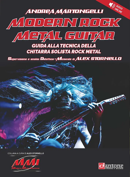 MARTONGELLI - Modern Rock Metal Guitar. Guida alla Tecnica della Chitarra Solista Rock Metal