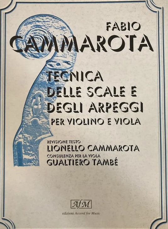 CAMMAROTA - Tecnica delle Scale e degli Arpeggi