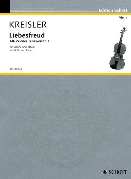 KREISLER - Liebesfreud Alt-Wiener Tanzweisen I