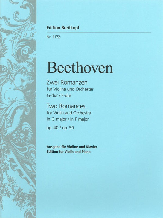 BEETHOVEN - Violin Romances in G major Op. 40 and F major Op 50