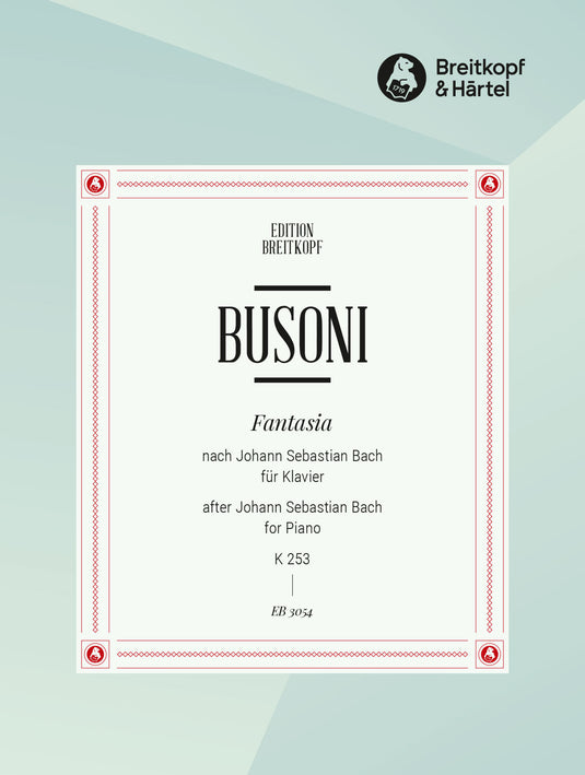 BUSONI - Fantasia after J. S. Bach K 253