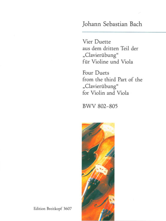 BACH - 4 Duets