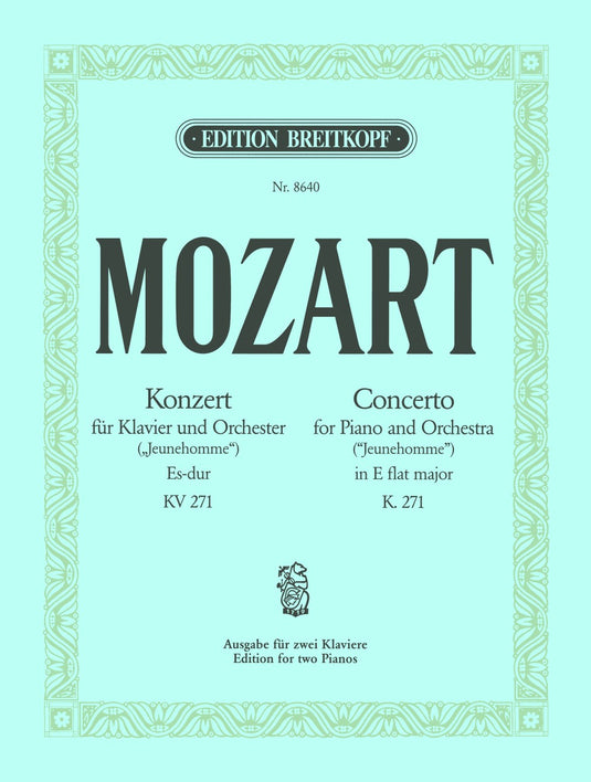 MOZART - Piano Concerto [No. 9] in E flat major K. 271