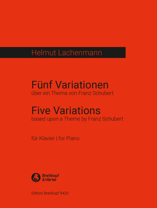 LACHENMANN - 5 Variations
