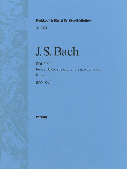 BACH - Harpsichord Concerto in D major BWV 1054