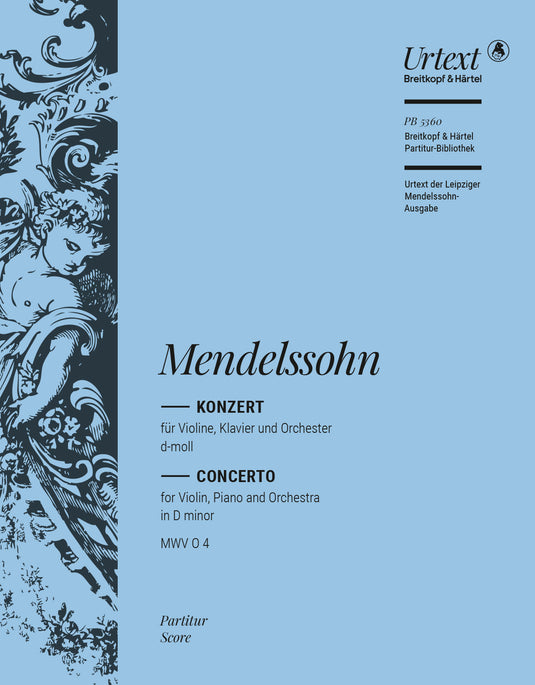 MENDELSSOHN - Concerto in D minor MWV O 4