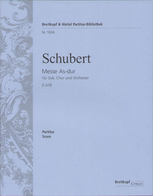 SCHUBERT - Mass in A flat major D 678