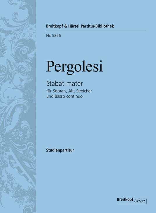 PERGOLESI - Stabat Mater - Study Score
