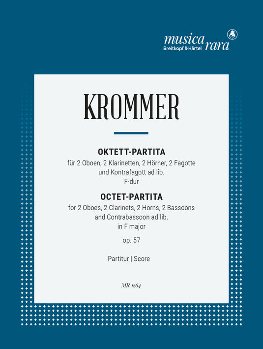 KROMMER - Octet-Partita in F major Op. 57