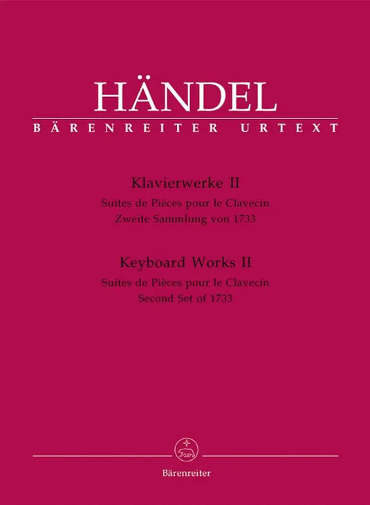HANDEL - Keyboard Works II
