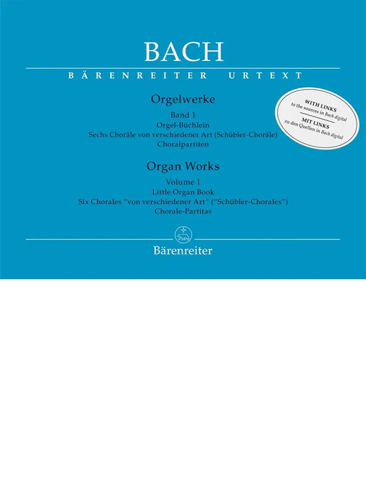 BACH - Organ Works Volume 1