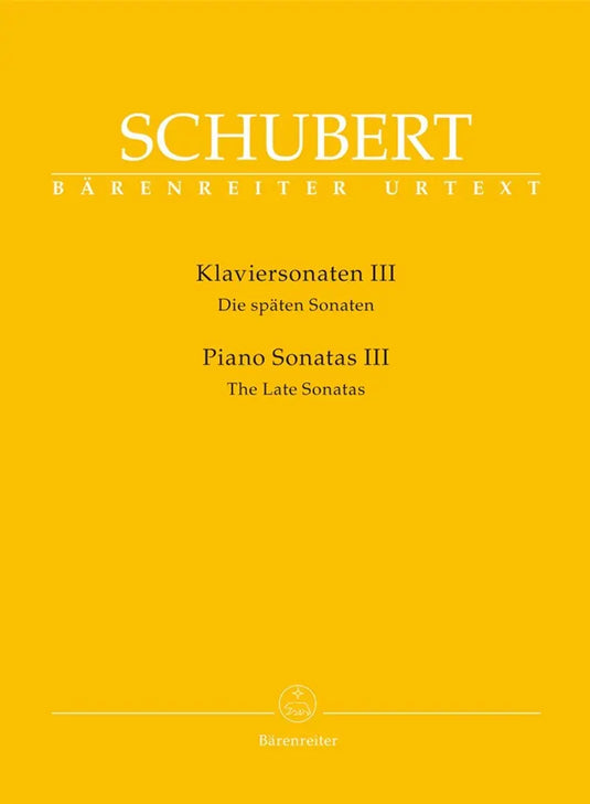 SCHUBERT - Piano Sonatas III