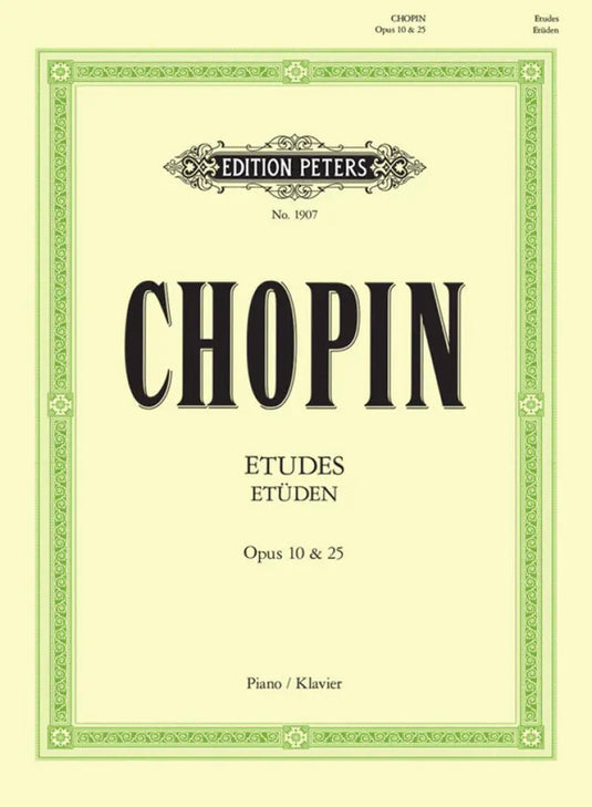 CHOPIN - Etudes Opus 10 & 25