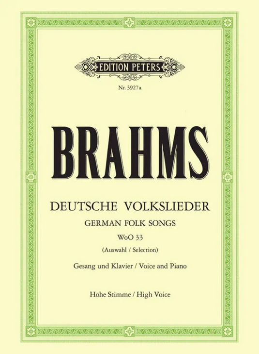 BRAHMS - 14 Childrens Folk Songs