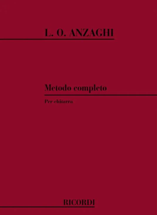 ANZAGHI - Metodo Completo per Chitarra