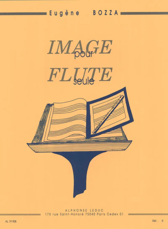 BOZZA - Image pour flûte seule