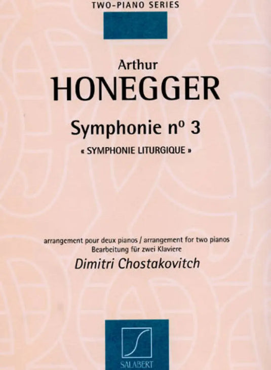 HONEGGER - Symphonie n.3 "Symphonie Liturgique"
