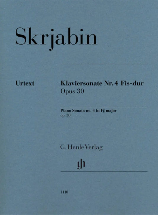 SKRJABIN - Piano Sonata No.4 F