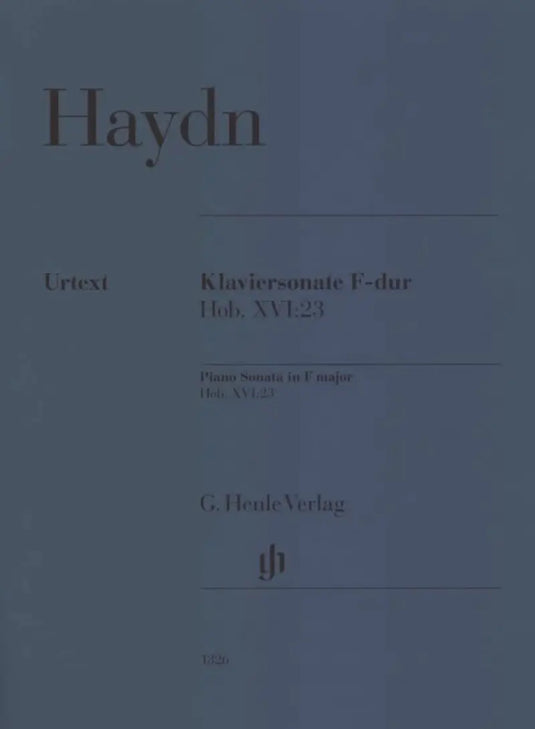 HAYDN - Piano Sonata F major Hob. XVI:23