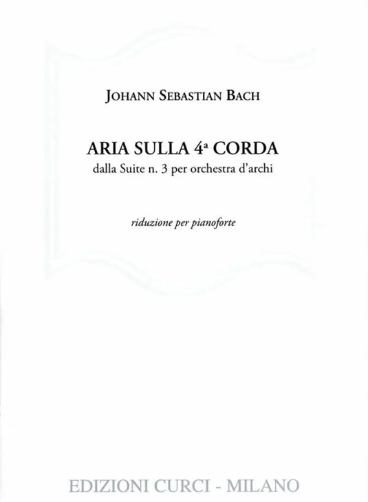 BACH - Aria Sulla 4A Corda