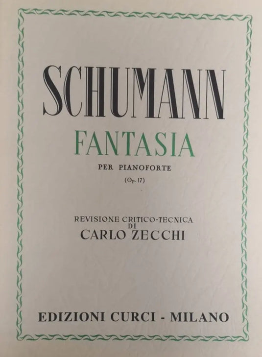 SCHUMANN - Fantasia Op. 17