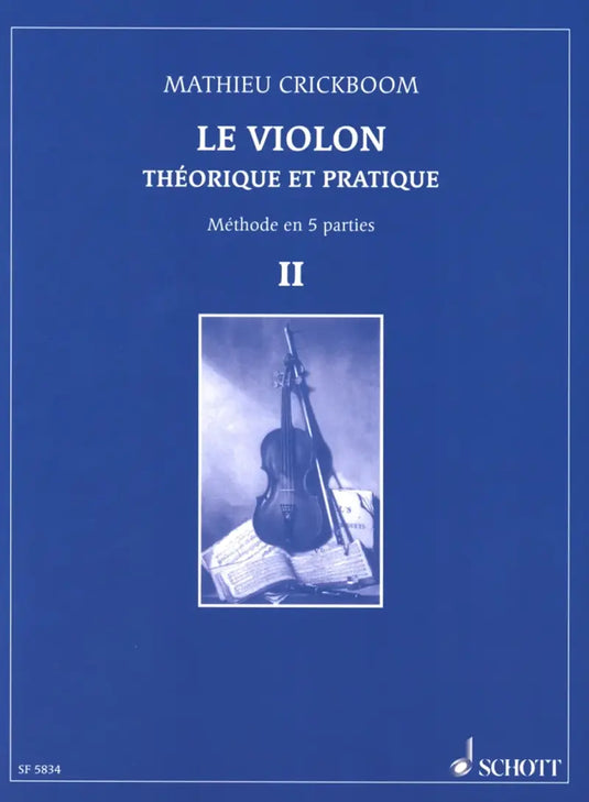 CRICKBOOM - Le Violon Theorique et Pratique vol.2
