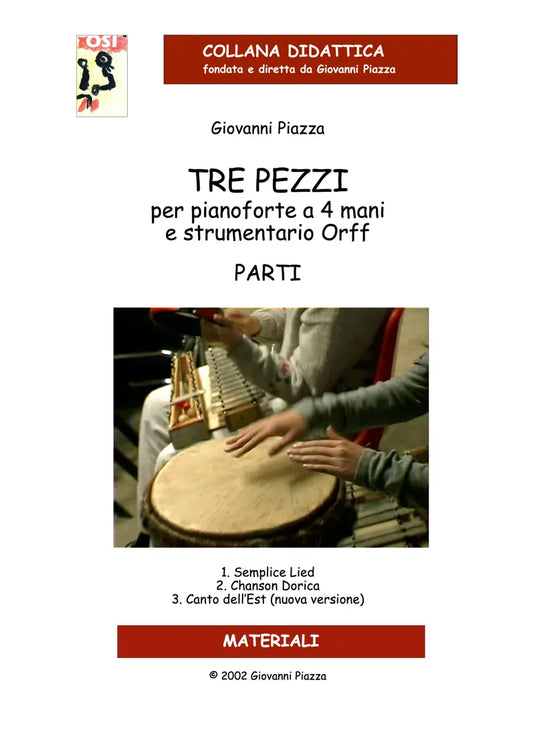 COLLANA DIDATTICA OSI - PIAZZA - Tre Pezzi (Parti)