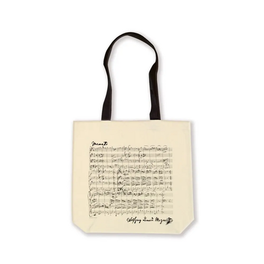 Shopper Mozart white